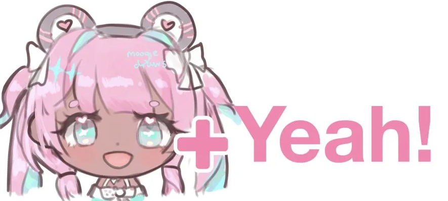 Nii Yeah (by: moogie1434) Discord sticker