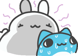 Capoo Guilty Sweat Discord sticker