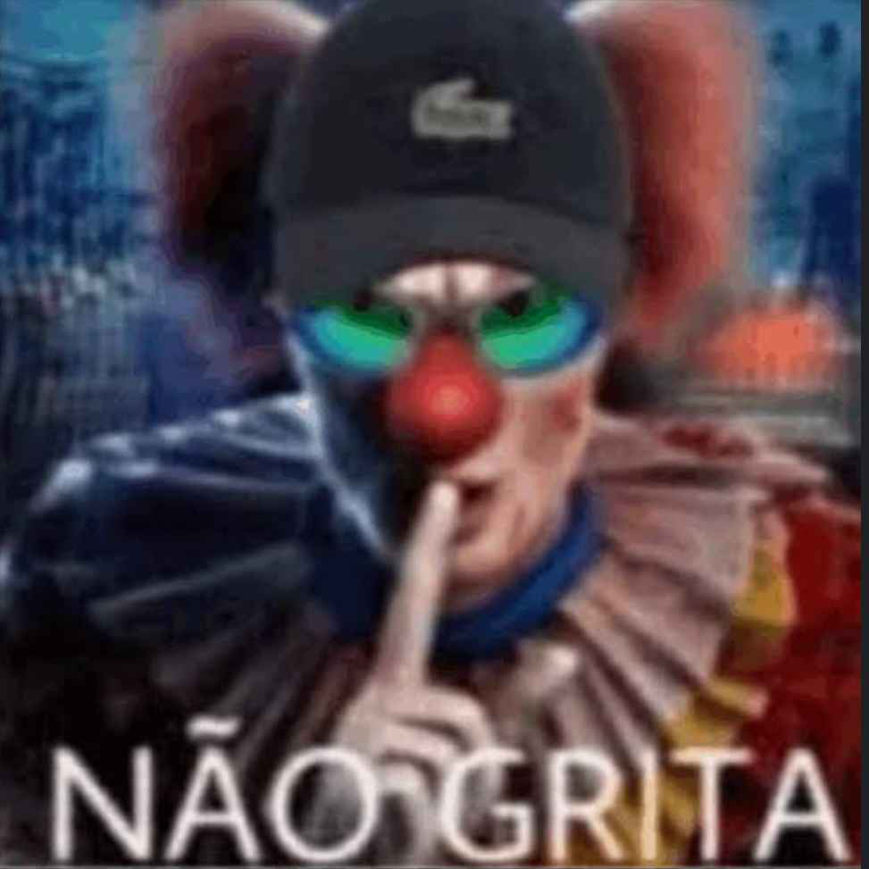 não grita