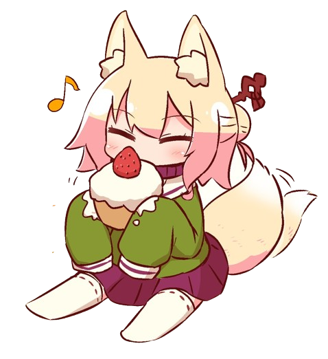 Shiggy Eat Cake!!1 Discord sticker