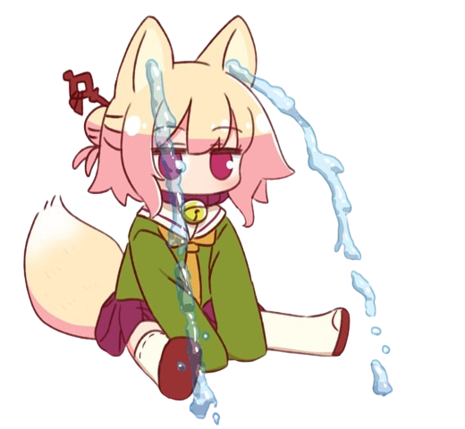 Shiggy Ears Cry Discord sticker