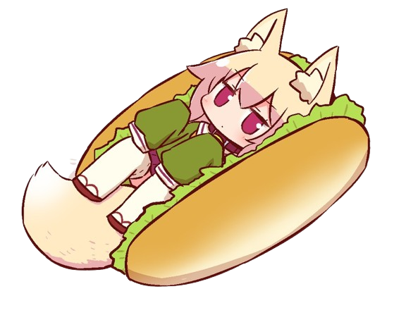 Shiggy In Hotdog Discord sticker
