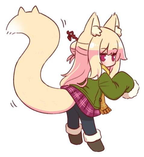 Shiggy Tail Discord sticker