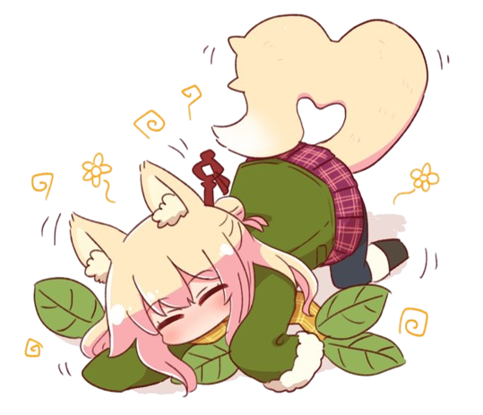 Shiggy Leaf Discord sticker