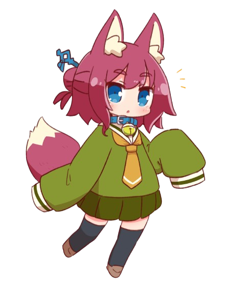 Shiggy Luna/Red Hairs Discord sticker