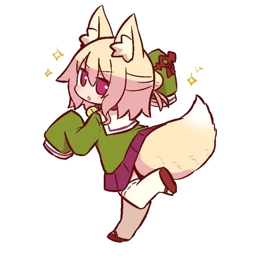 Kemo Sparkly Fancy Discord sticker