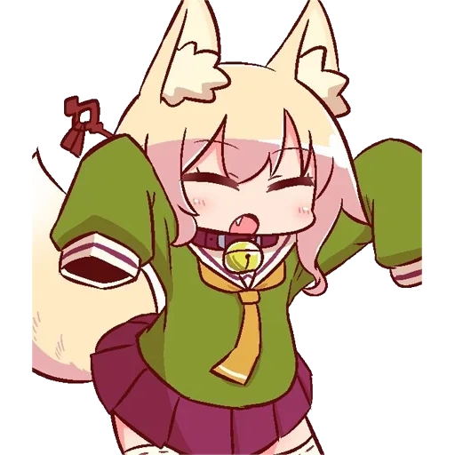 Kemo Yay Surprised Discord sticker