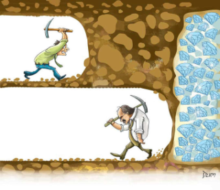 Never give up Discord sticker