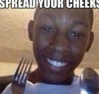 Spreadyourcheeks Discord sticker