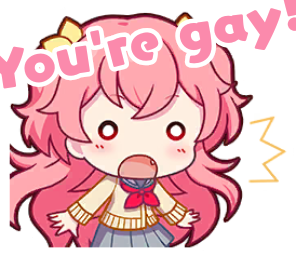 gay Discord sticker