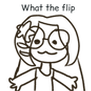 What the flip Discord sticker