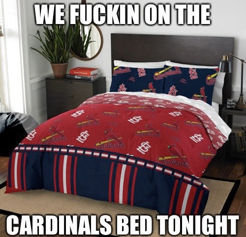 cardinals bed Discord sticker