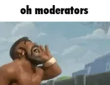 oh mods Discord sticker