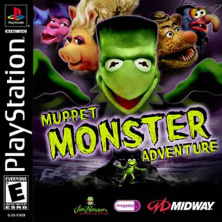 PS1 Muppet Monster | Kermit Discord sticker