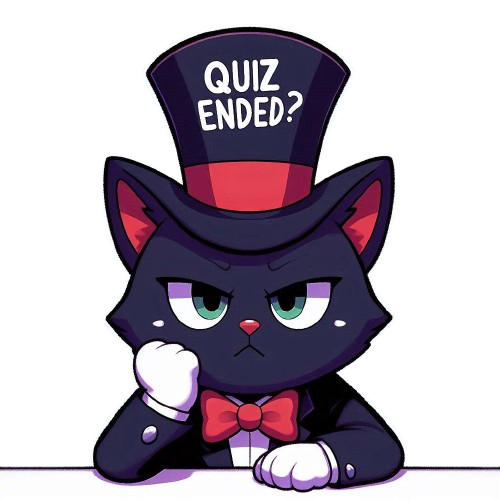Kato Quiz Ended Discord sticker