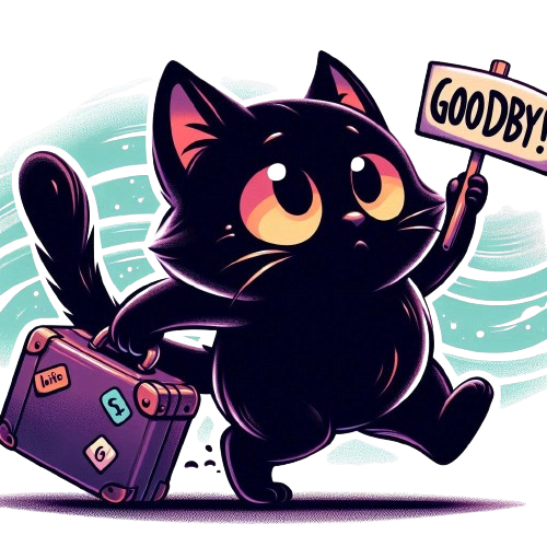 Kato Goodbye Discord sticker