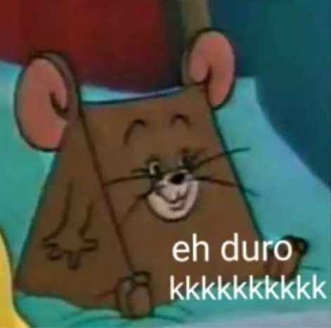 Eh duro kkkkk Discord sticker