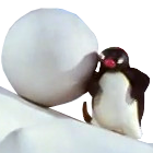 Pingu Sisyphus Discord sticker