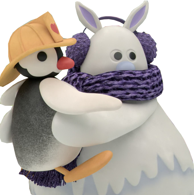 Bajoo and Pinga! Discord sticker