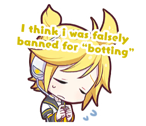 falsely banned for botting Discord sticker