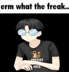 what the freak Discord sticker
