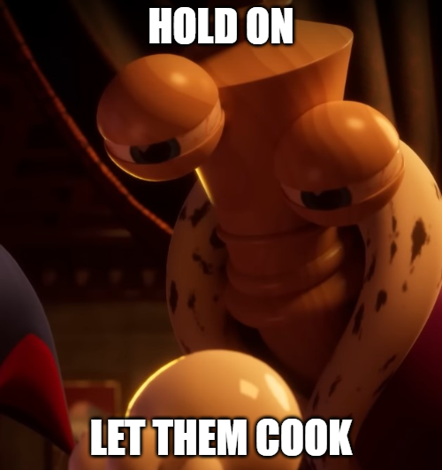 KINGER LET THEM COOOOK!!!