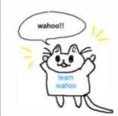wahoo Discord sticker