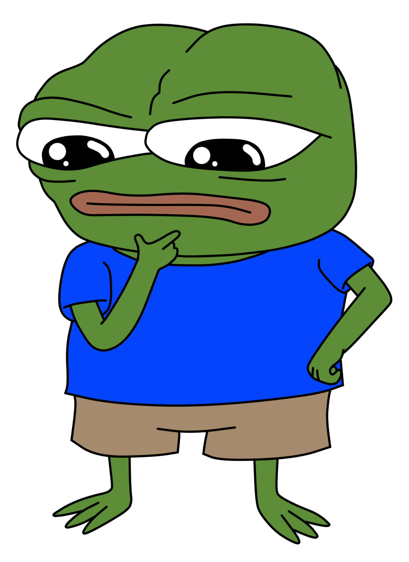 Apu Think Discord sticker