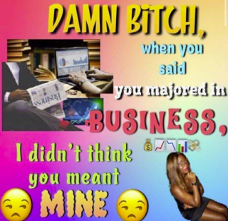 Y you in my biz dawg? Discord sticker