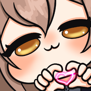 Asagao Heart Discord sticker