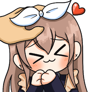 Asagao Pat Discord sticker