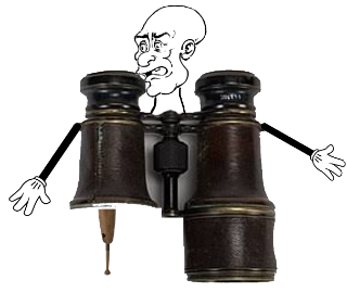 Binoculars Discord sticker