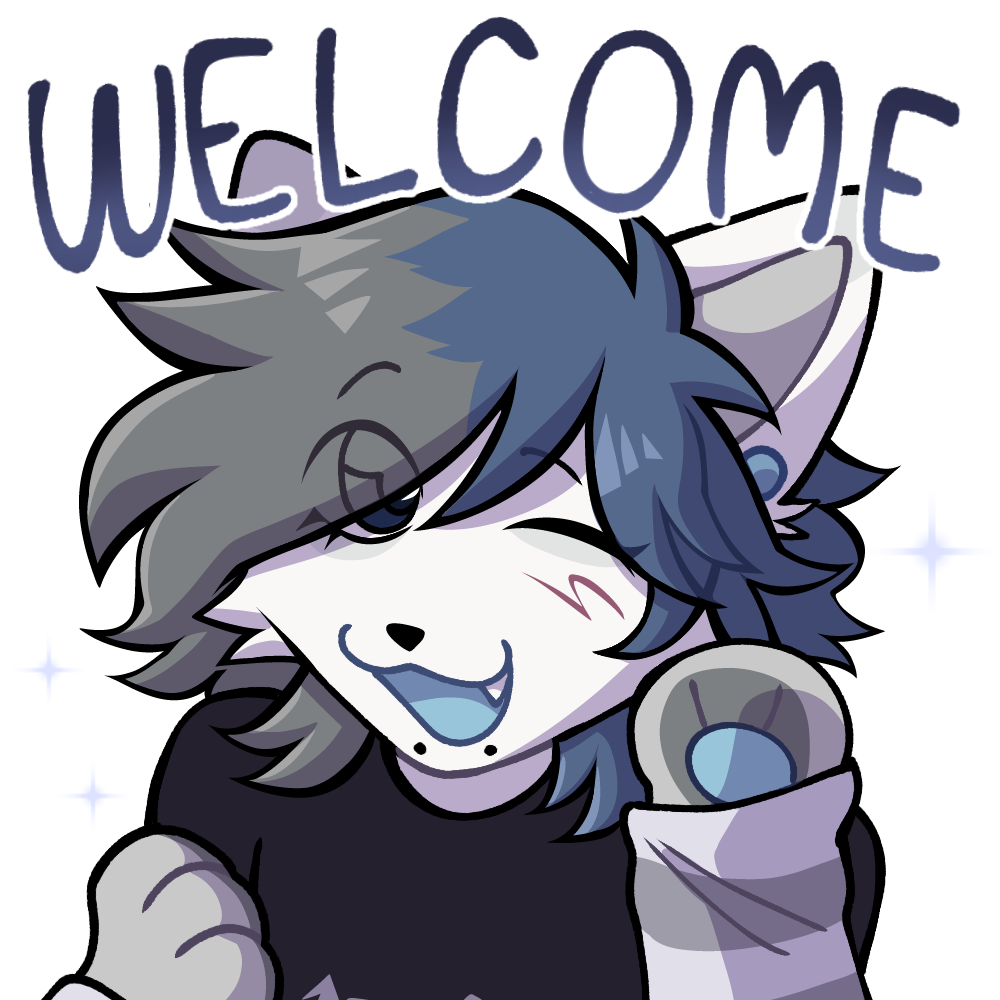 Tap Welcome Discord sticker