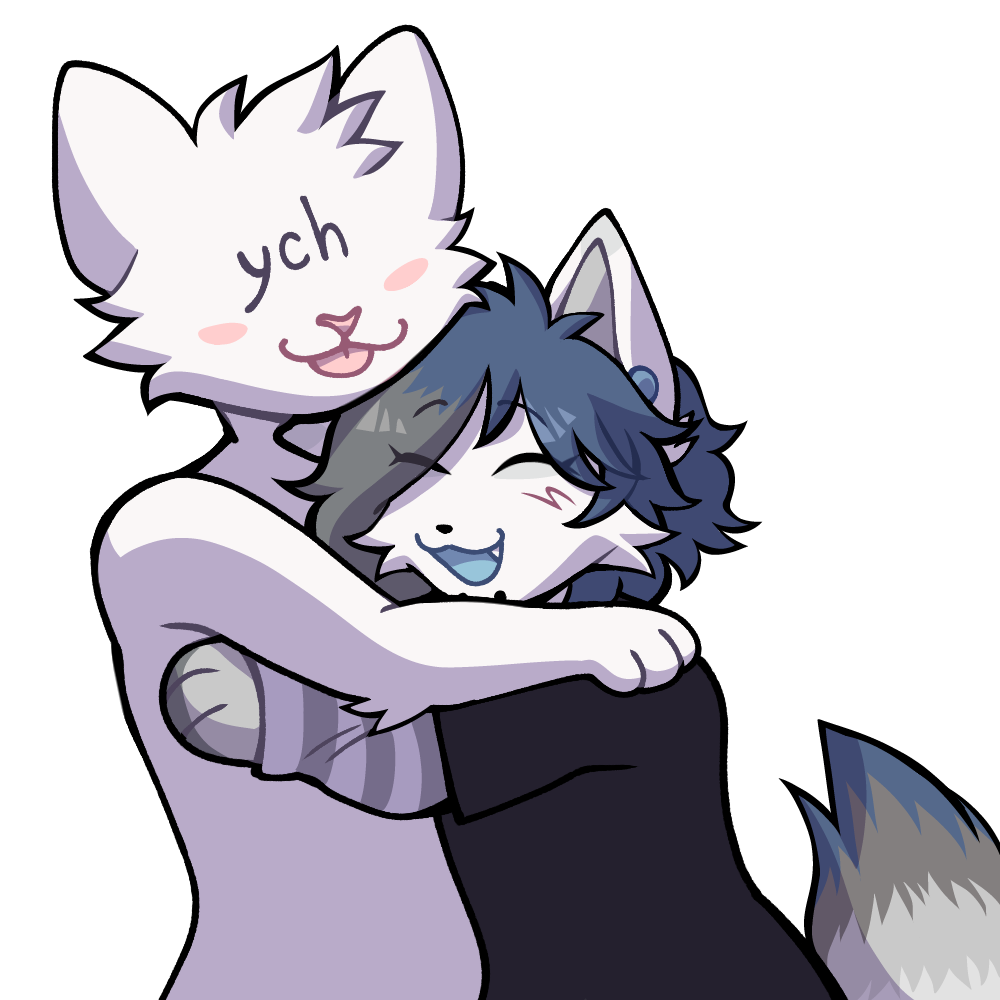 Tap Hug Discord sticker