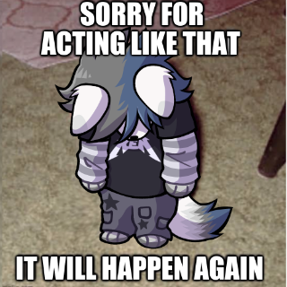 Tap Sorry Discord sticker