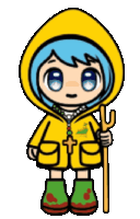 Luce says hi Discord sticker