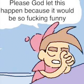 Please God Discord sticker