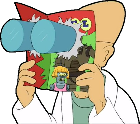 Reading Glasses Discord sticker