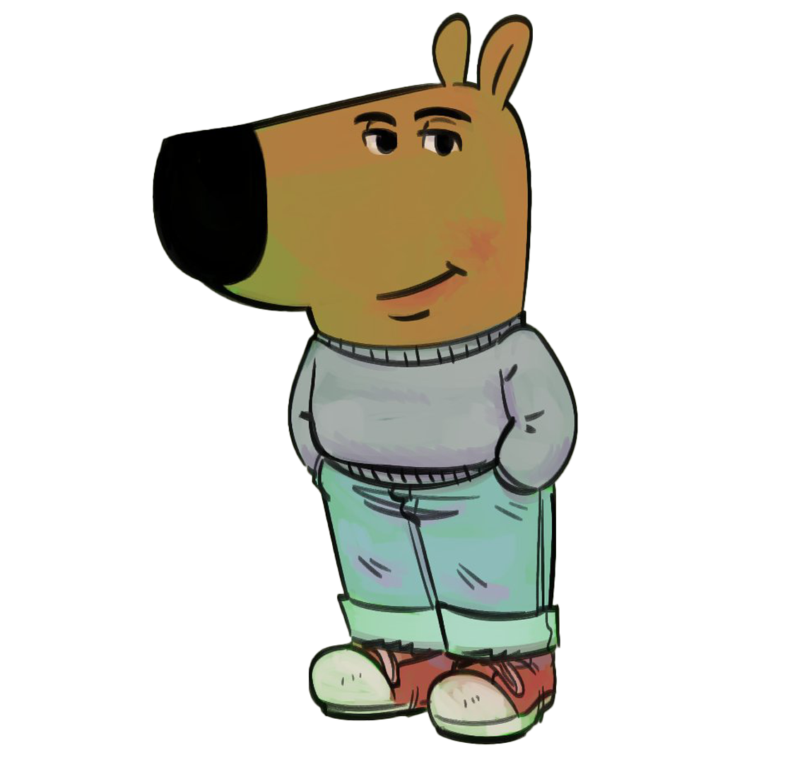 Chill guy Discord sticker