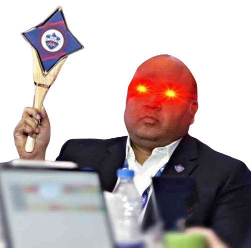 DC Bald Fraud Discord sticker