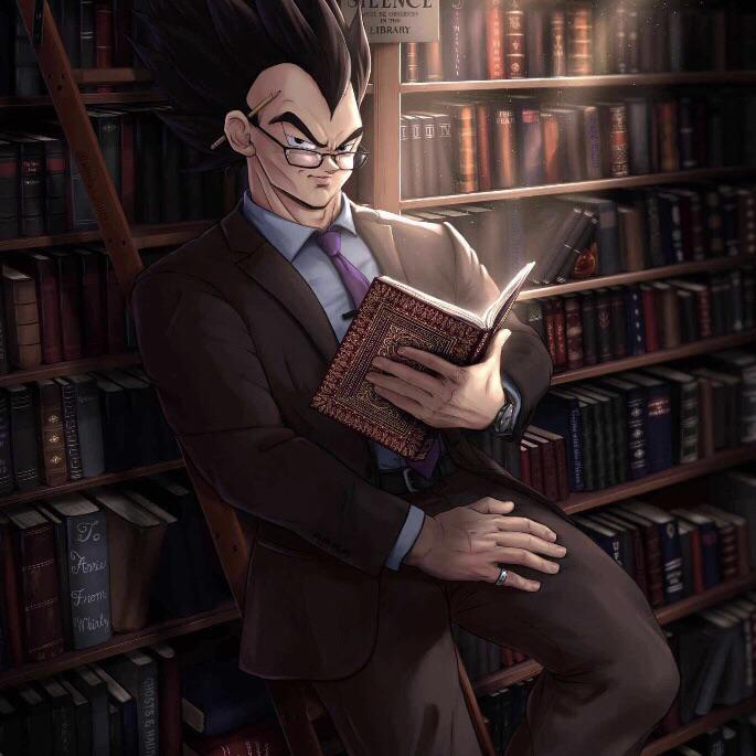 Vegeta Discord sticker