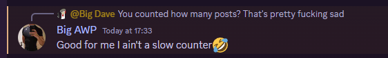 Congrats, you can count Discord sticker