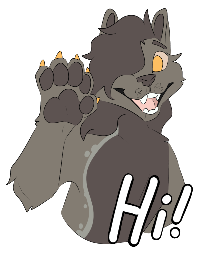 Kakkers Hi!  Discord sticker