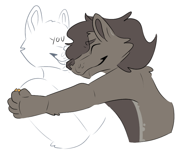 Kakkers hug Discord sticker