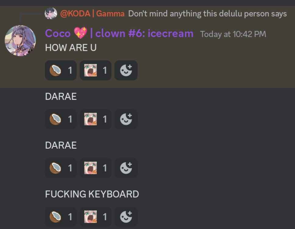 HOW DARE YOU Discord sticker