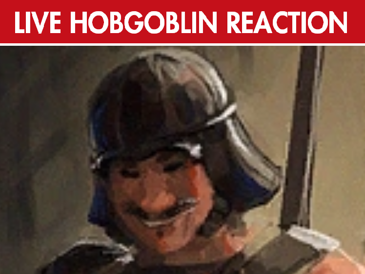 Live Hobgoblin Reaction Discord sticker