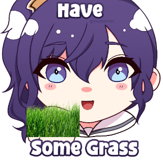 mafuyu touch grass