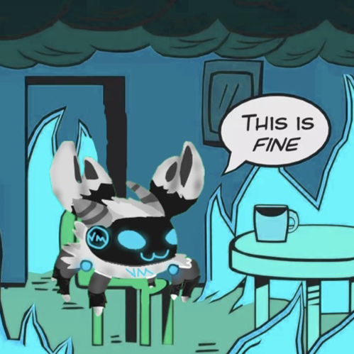 ProtoCrab This is Fine