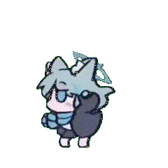 Wo Ai Ni Shiroko Discord sticker