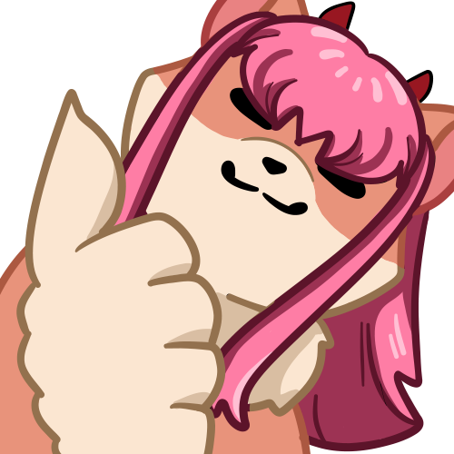 doggo thumbs up Discord sticker